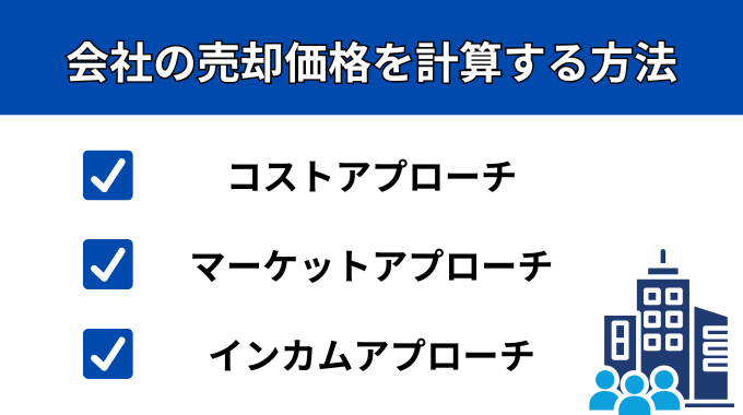 会社の売却価格を計算する方法